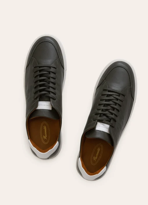 Baskets En Cuir