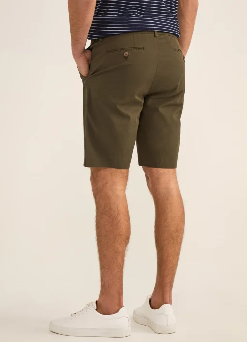 Bermuda En Coton Taille Elastique