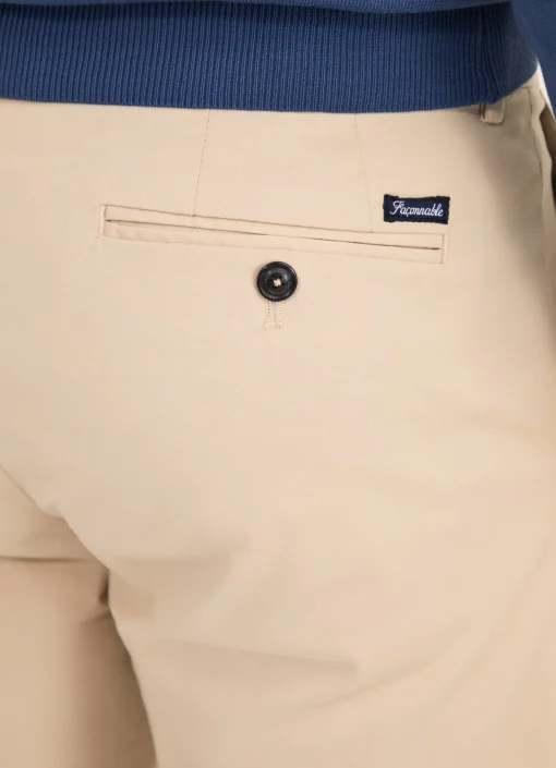 Bermuda En Coton Taille Elastique