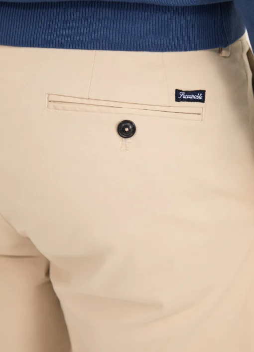 Bermuda En Coton Taille Elastique