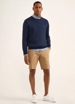 Bermuda En Lin Et En Coton