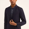 Blazer En Lin Et En Coton