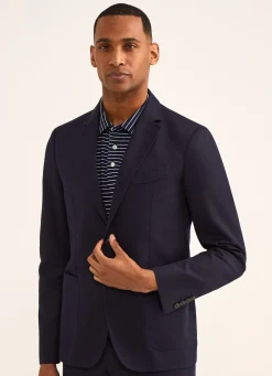 Blazer En Lin Et En Coton