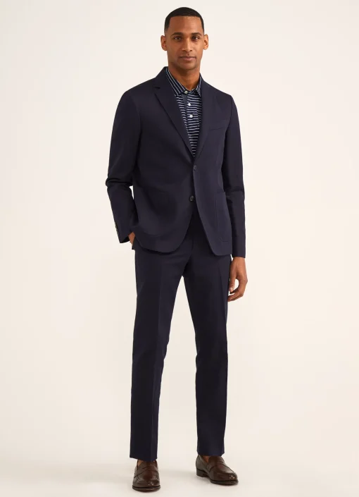 Blazer En Lin Et En Coton