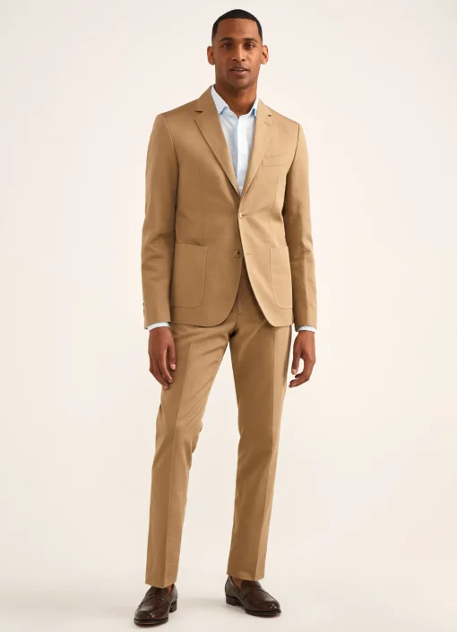 Blazer En Lin Et En Coton