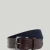 Ceinture En Cuir Tresse