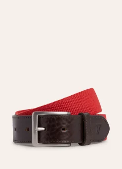 Ceinture En Cuir Tresse