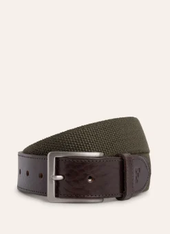 Ceinture En Cuir Tresse