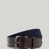 Ceinture En Cuir Tresse