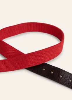 Ceinture En Cuir Tresse