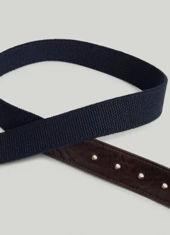 Ceinture En Cuir Tresse
