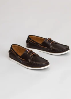 Chaussures Bateau En Cuir
