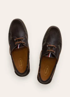 Chaussures Bateau En Cuir