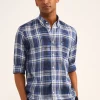 Chemise A Carreaux En Lin