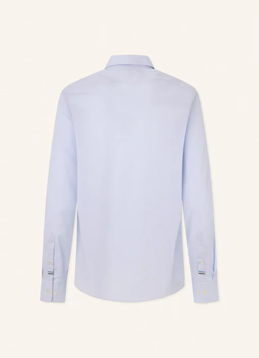 Chemise A Micromotif Raye