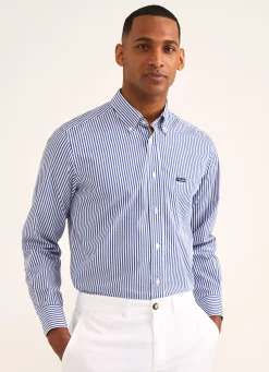 Chemise A Rayures Bengale En Popeline