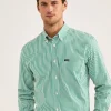 Chemise A Rayures Bengale En Popeline