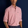 Chemise A Rayures Bengale En Popeline