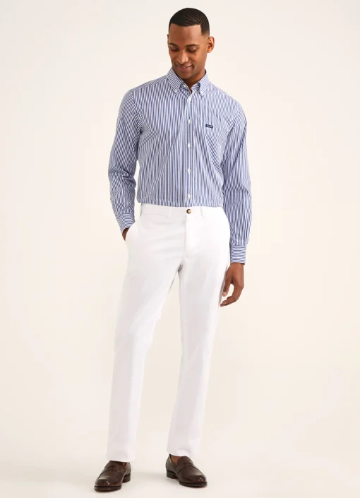 Chemise A Rayures Bengale En Popeline
