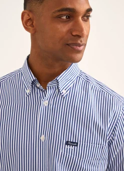 Chemise A Rayures Bengale En Popeline