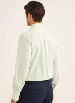 Chemise A Rayures Bengale En Popeline