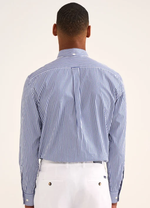 Chemise A Rayures Bengale En Popeline