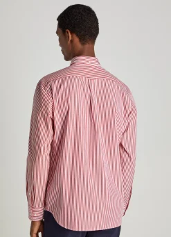 Chemise A Rayures Bengale En Popeline
