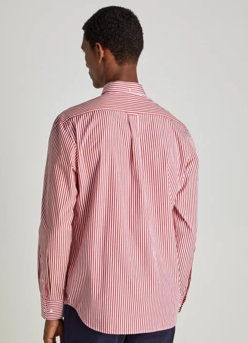 Chemise A Rayures Bengale En Popeline