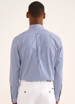 Chemise A Rayures Bengale En Popeline