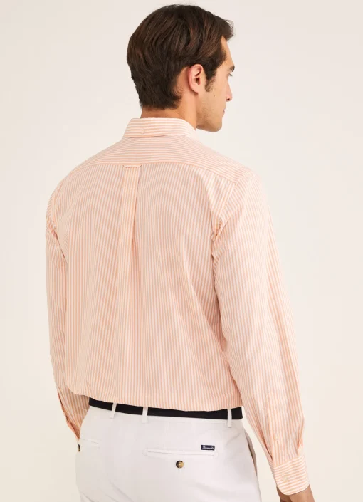 Chemise A Rayures Bengale En Popeline