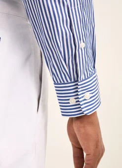 Chemise A Rayures Bengale En Popeline
