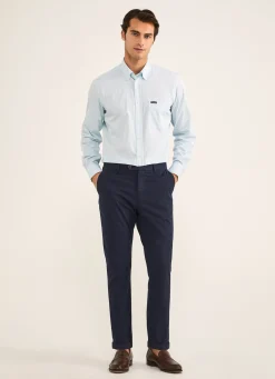 Chemise A Rayures Bengale En Popeline