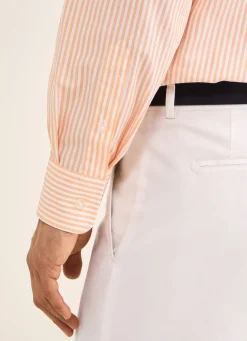 Chemise A Rayures Bengale En Popeline
