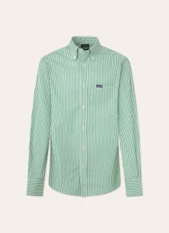 Chemise A Rayures Bengale En Popeline