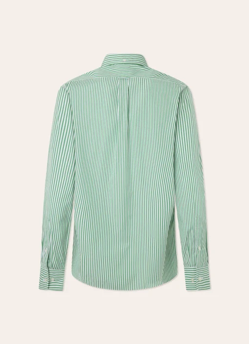 Chemise A Rayures Bengale En Popeline