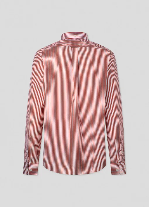 Chemise A Rayures Bengale En Popeline