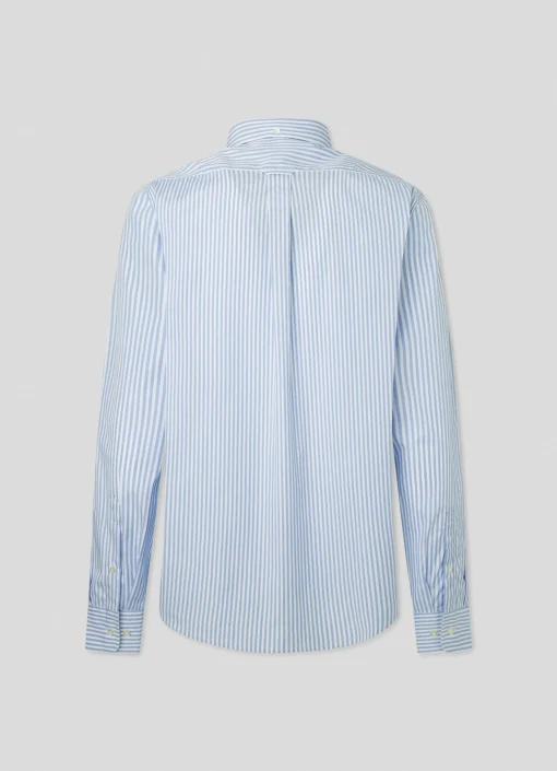 Chemise A Rayures Bengale En Popeline
