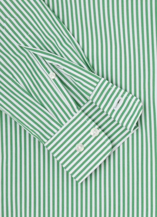 Chemise A Rayures Bengale En Popeline