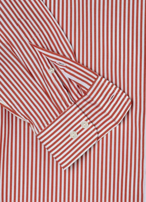 Chemise A Rayures Bengale En Popeline