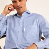 Chemise A Rayures En Lyocell
