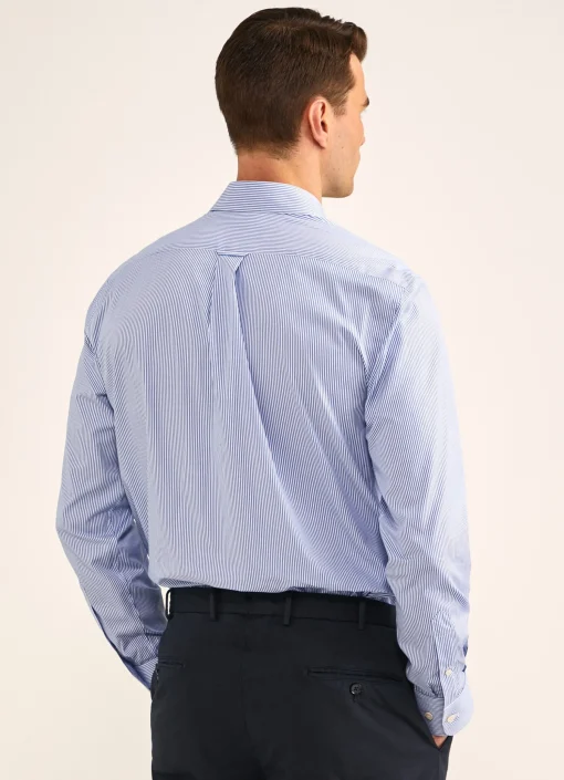 Chemise A Rayures En Lyocell