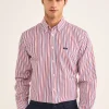 Chemise A Rayures En Popeline