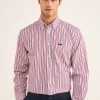 Chemise A Rayures En Popeline