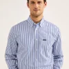 Chemise A Rayures En Popeline