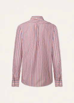 Chemise A Rayures En Popeline