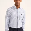Chemise A Rayures En Serge