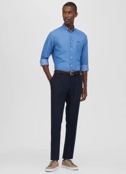 Chemise Chambray Indigo