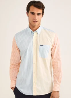 Chemise Color Block