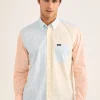 Chemise Color Block