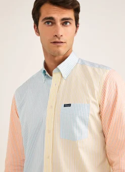 Chemise Color Block
